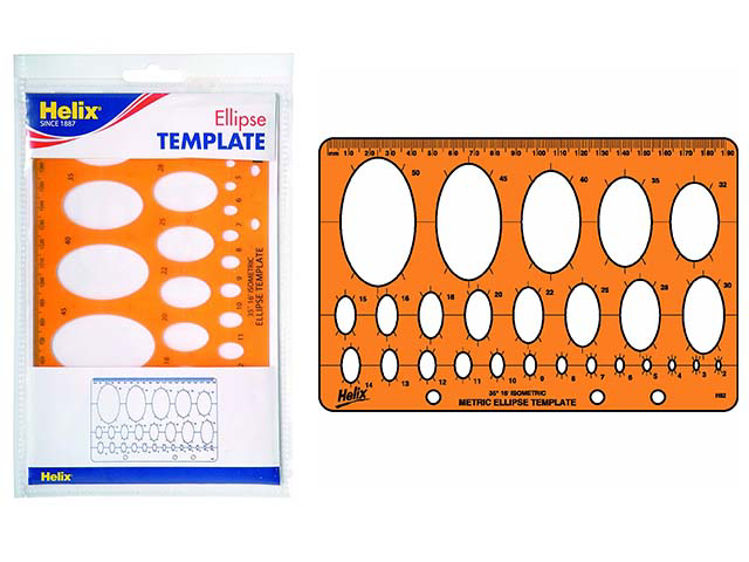 Picture of 8210 ELLIPSE TEMPLATE